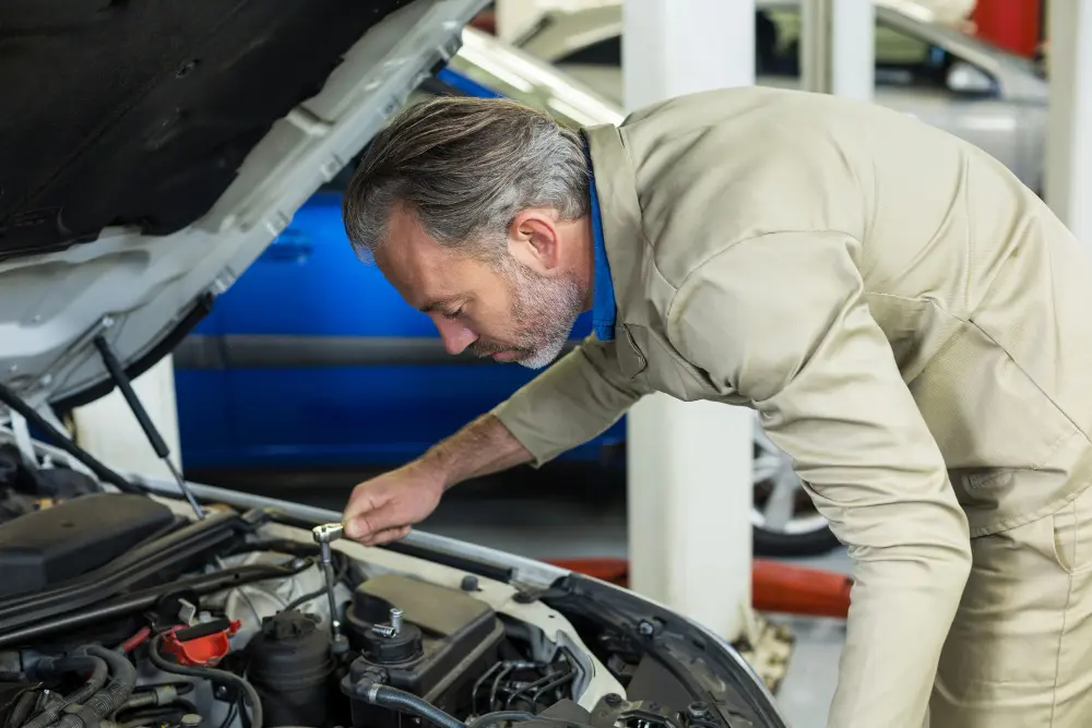 Anti Freeze Coolant protecting a vehicle engine from overheating in the UAE's extreme climate