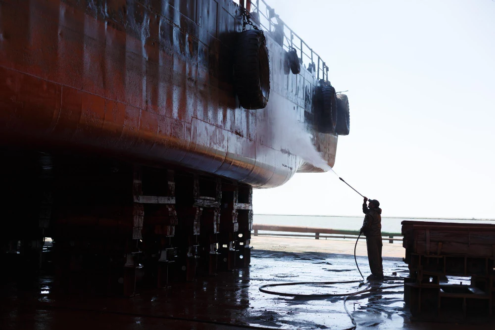 Marine Cleaning Chemicals for ship cleaning and maintenance
