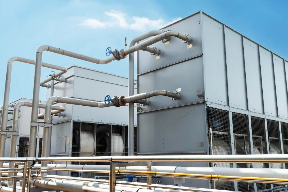 Ethylene Glycol Coolant used in an industrial cooling system